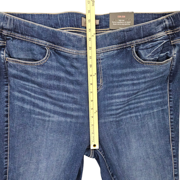 NWT Torrid Jeans Women Size 22 Tall Torrid 3T Lean Soft Comfort Stretch Pull On - Picture 16 of 16